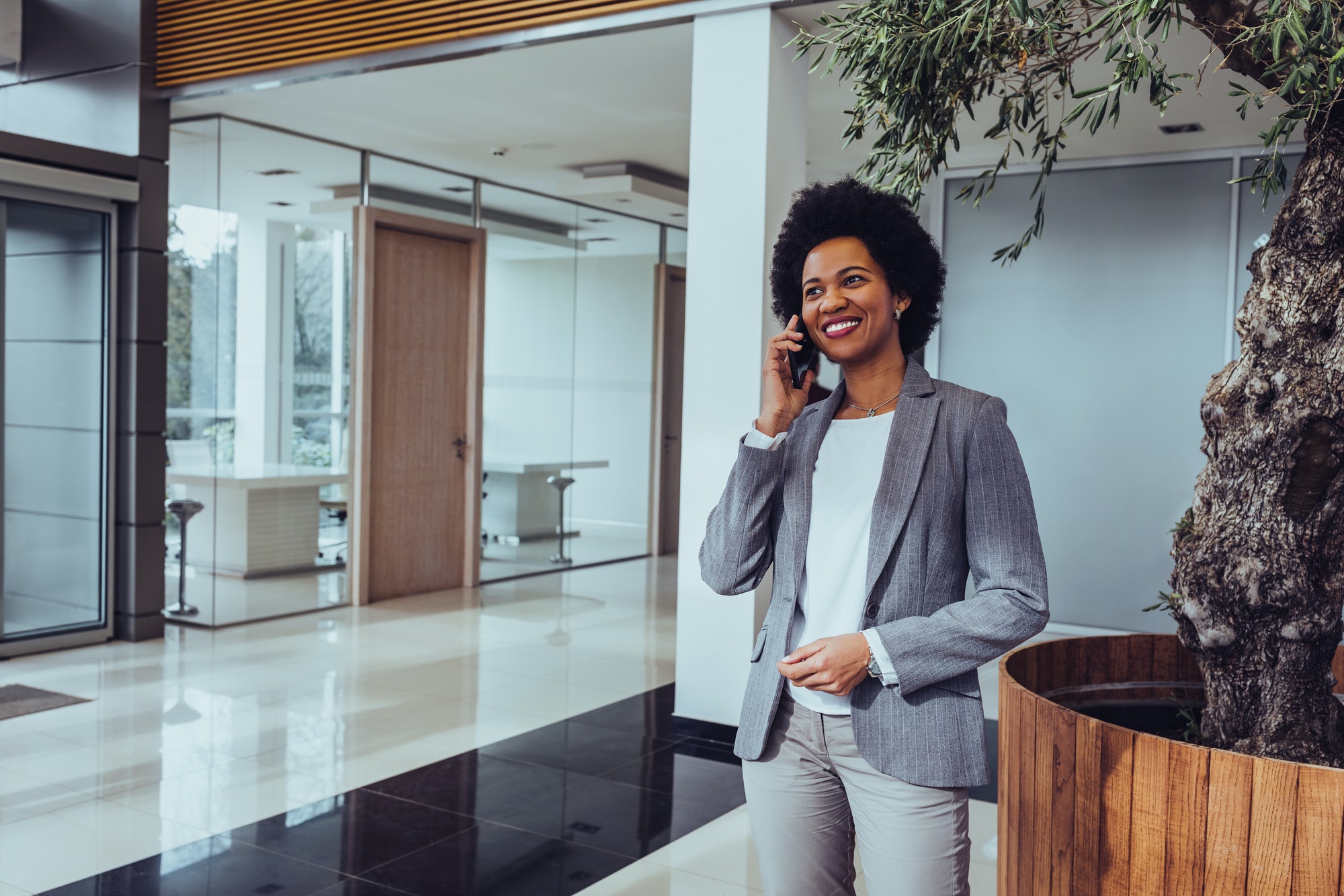 Always connected with clients